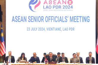 ASEAN Senior Officials Meet in Vientiane
